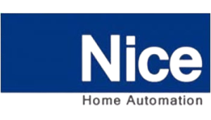 Logo Nice, automatisme portes de garage, portails et volets.